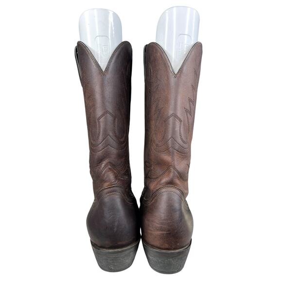 Durango Men’s Brown Leather Western Cowboy Boots Size US 11 EE - Picture 8 of 10